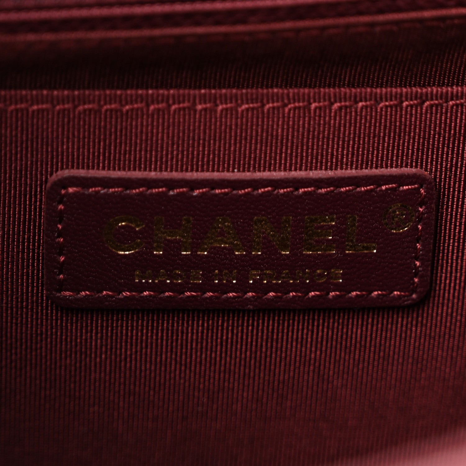 Chanel Aged Calfskin Chevron Quilted Backpack Red 6 of 12