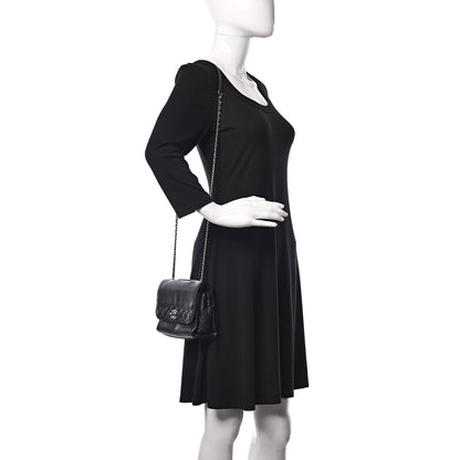 Chanel Calfskin Mini Tramezzo Flap Black 2 of 11