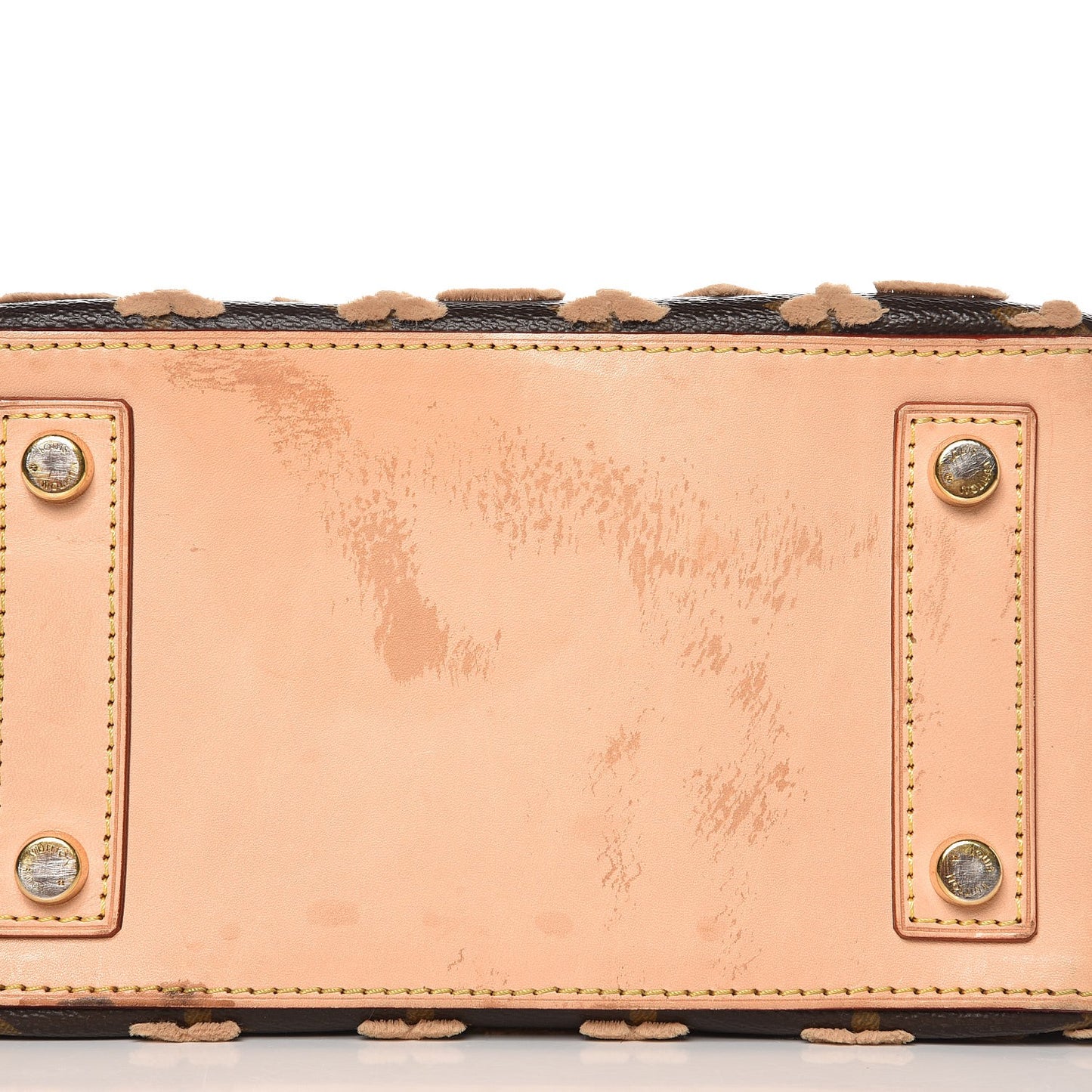 Monogram Tuffetage Deauville Cube Caramel