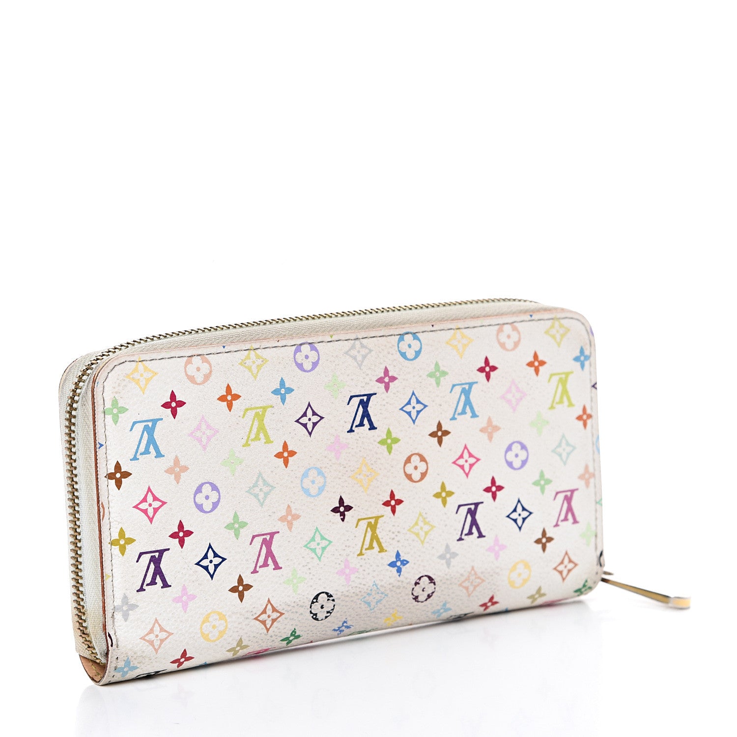 Louis Vuitton Monogram Multicolor Zippy Wallet White 2 of 20