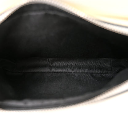 Burberry Coated Canvas Horseferry Print Medium Camera Bag White 6 of 10