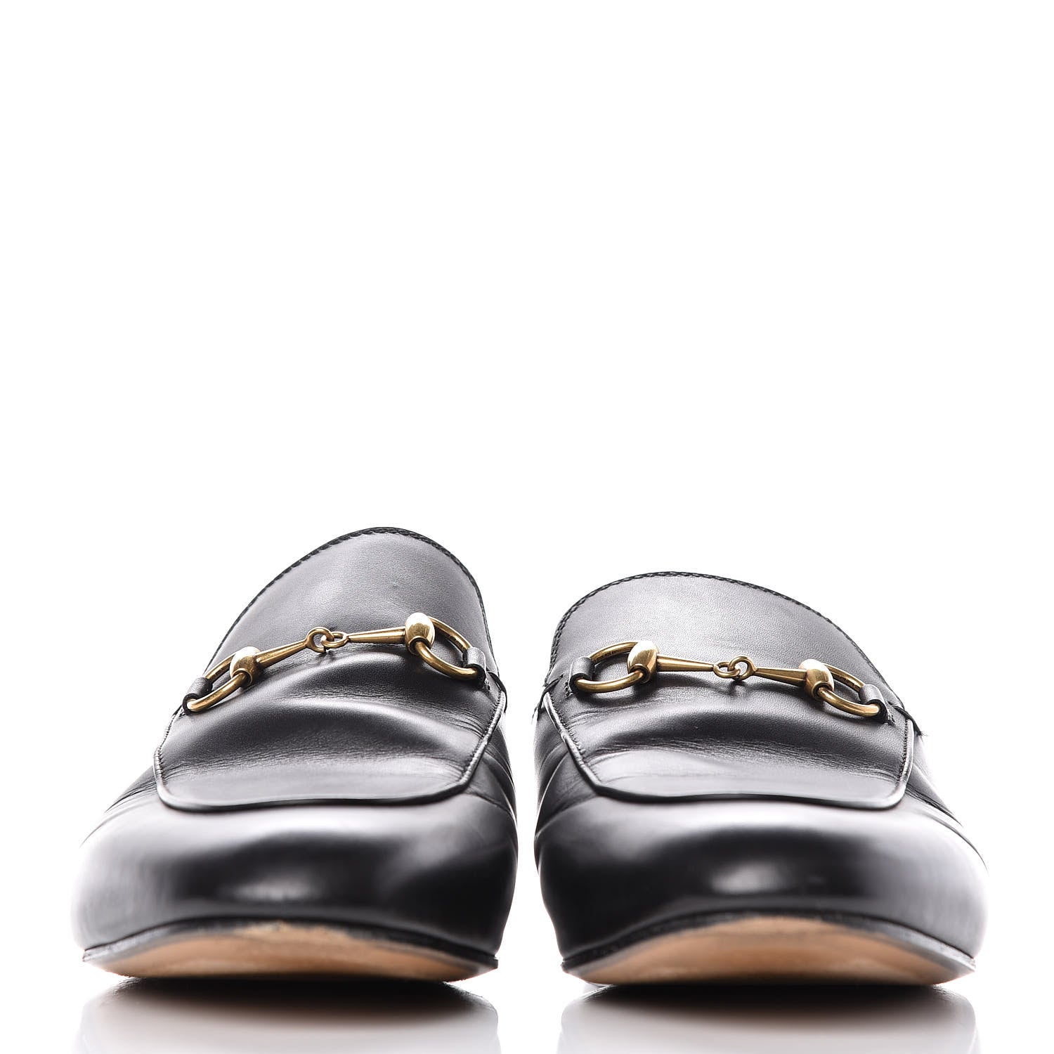 Gucci Calfskin Womens Princetown Slippers 40 Black 2 of 16