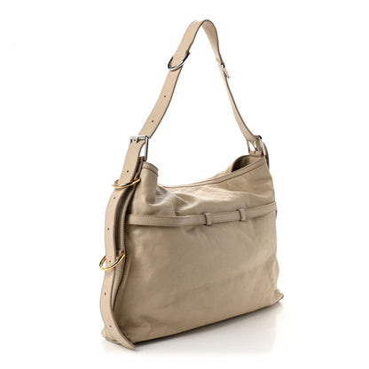 Givenchy Calfskin Medium Voyou Bag Natural Beige 4 of 21