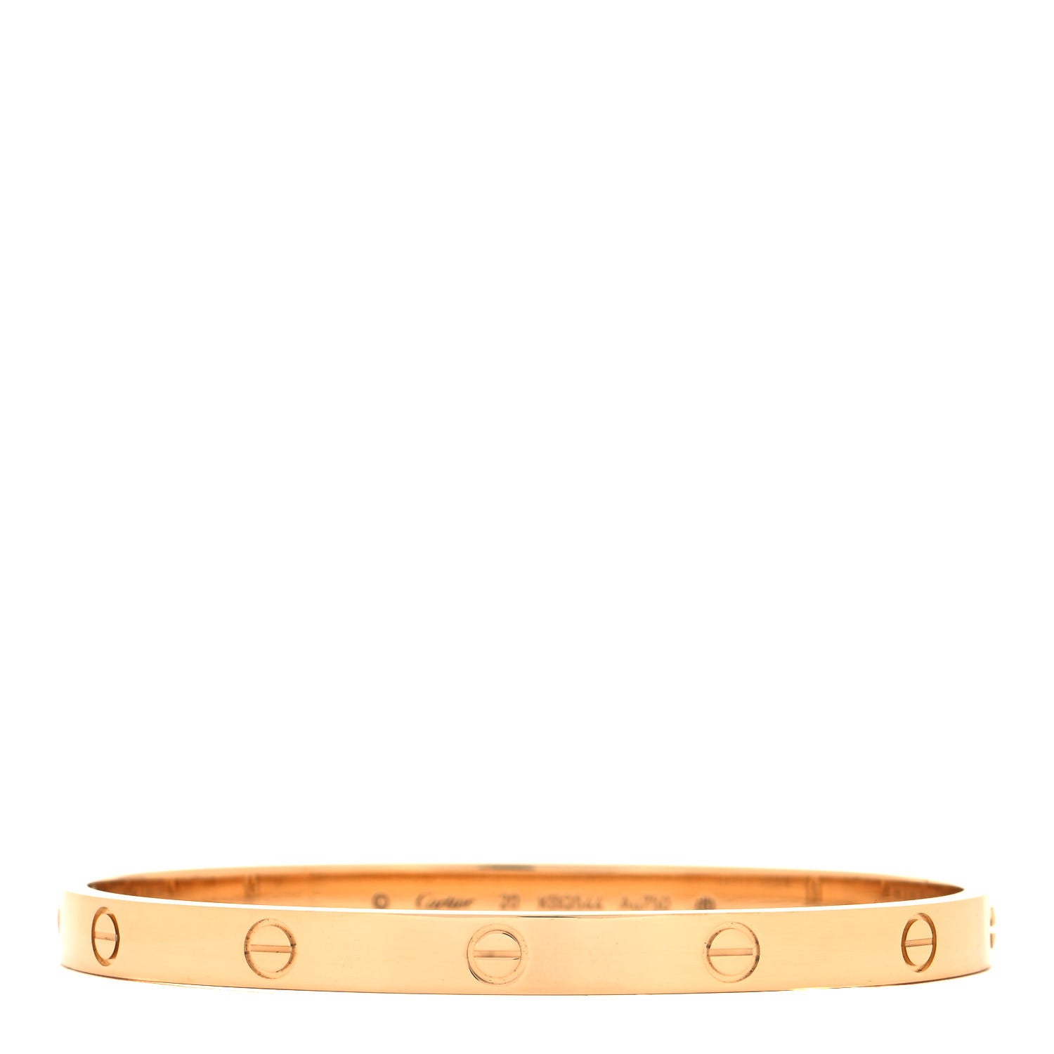 Cartier 18K Yellow Gold LOVE Bracelet 20 1 of 5