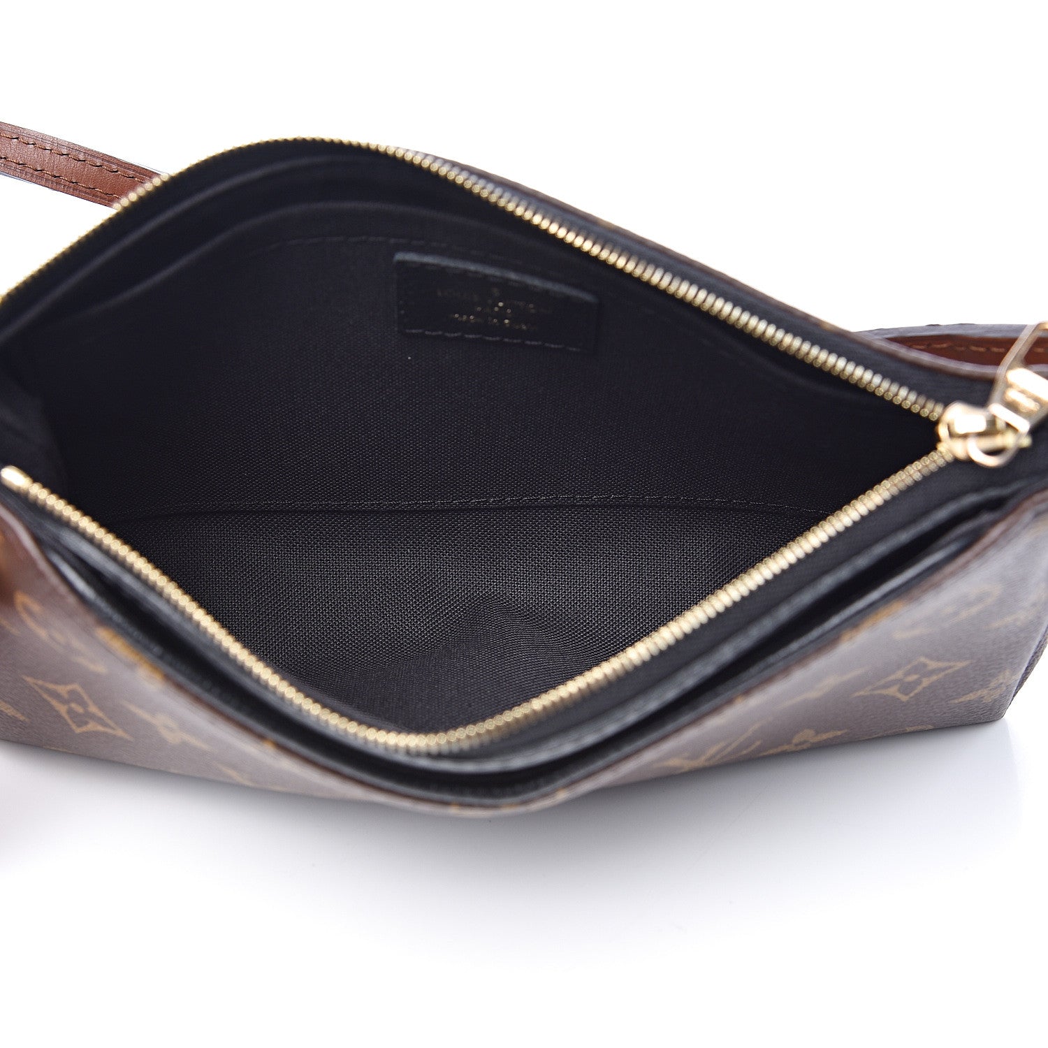 Louis Vuitton Monogram Pallas Clutch Black 4 of 10