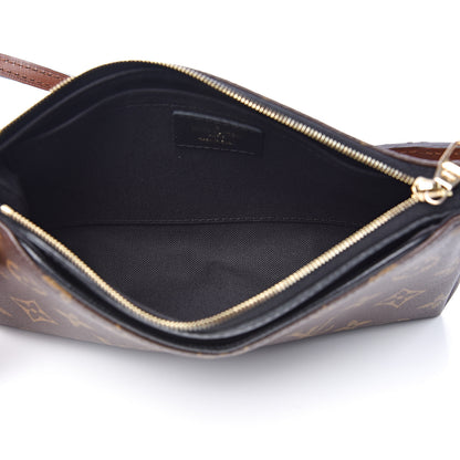 Louis Vuitton Monogram Pallas Clutch Black 4 of 10