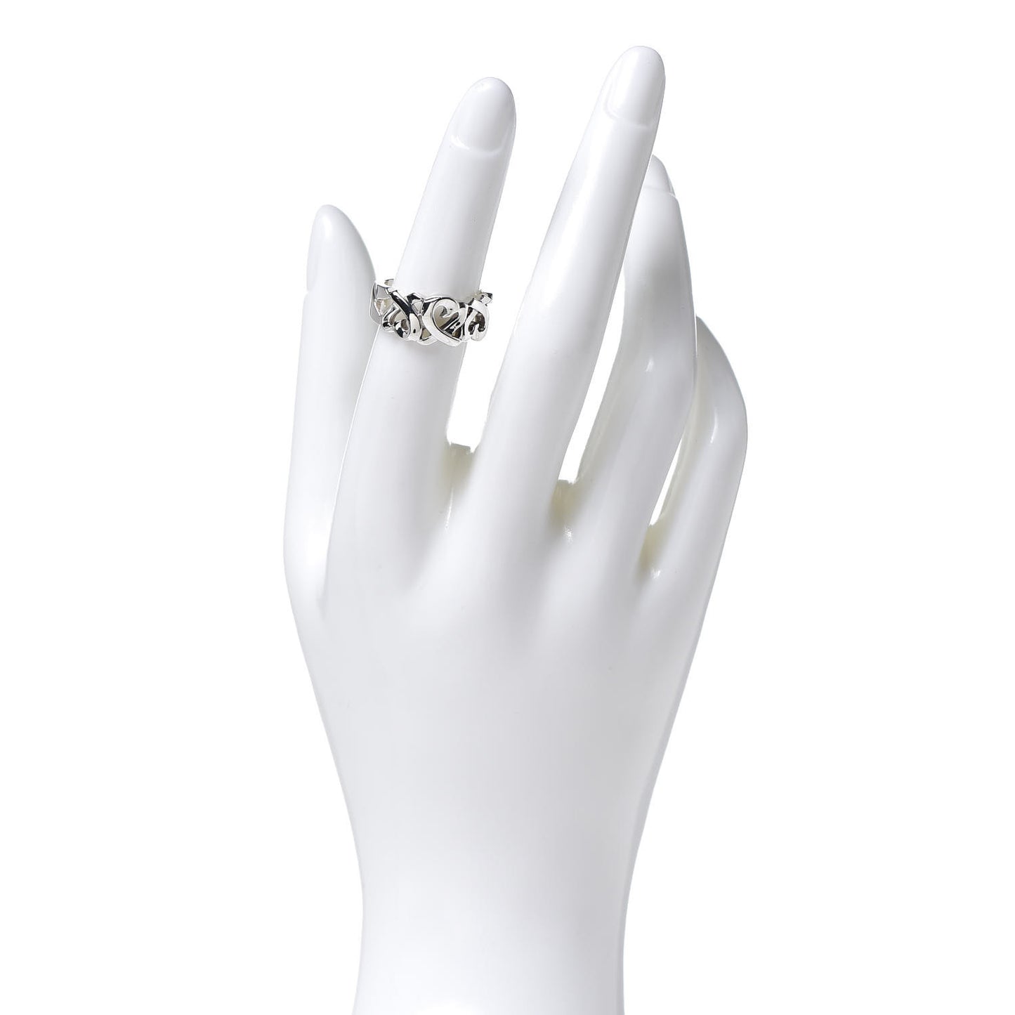 Sterling Silver Paloma Picasso Loving Hearts Ring 52 6