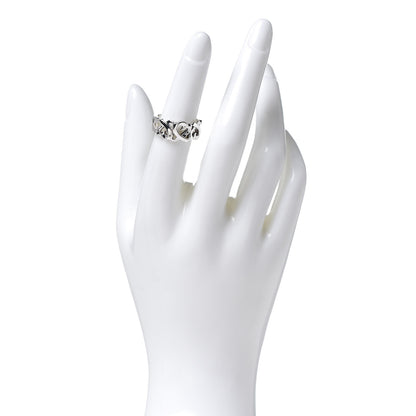 Tiffany Sterling Silver Paloma Picasso Loving Hearts Ring 52 6 2 of 6