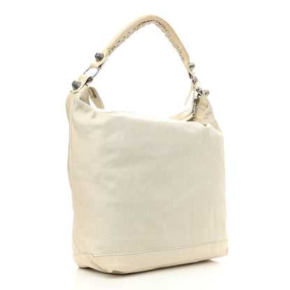 Balenciaga Agneau Giant 21 Silver Hardware Day Hobo Sahara 2 of 12