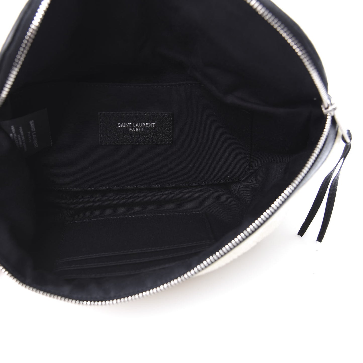 Shearling Belt Bag Beige