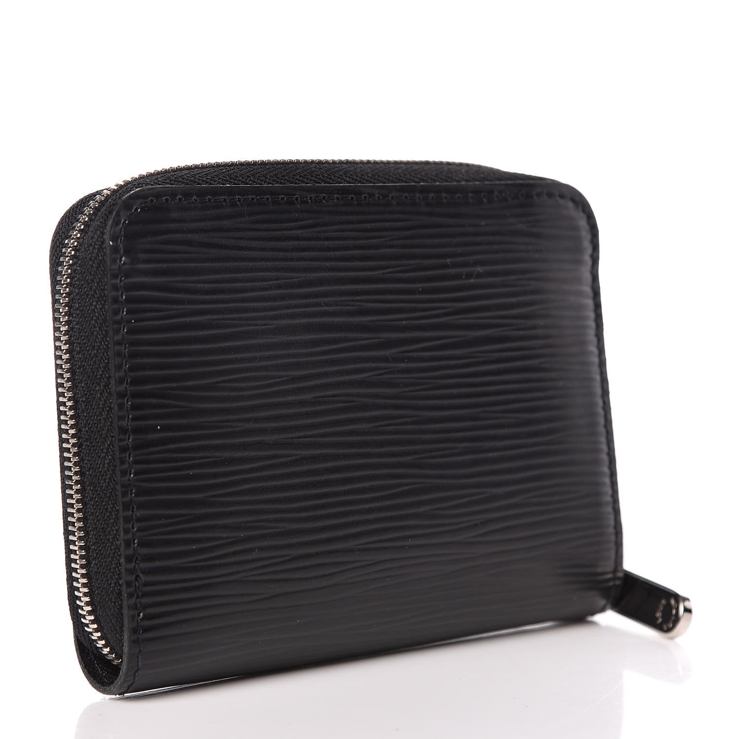 Louis Vuitton Epi Zippy Coin Purse Black 3 of 7