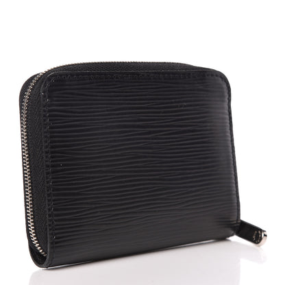 Louis Vuitton Epi Zippy Coin Purse Black 3 of 7