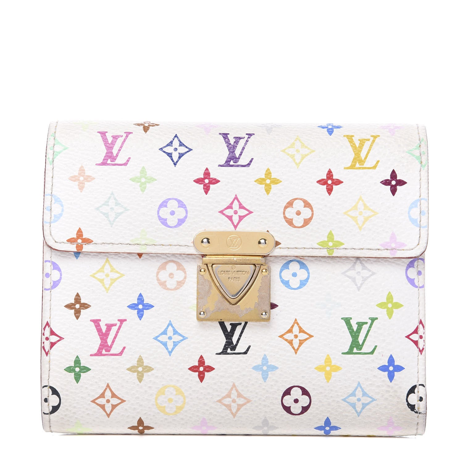 Louis Vuitton Monogram Multicolor Koala Wallet White 1 of 8