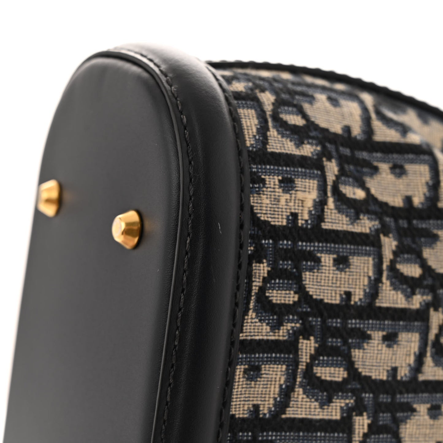 Oblique Calfskin Medium C'est Dior Bucket Bag Blue