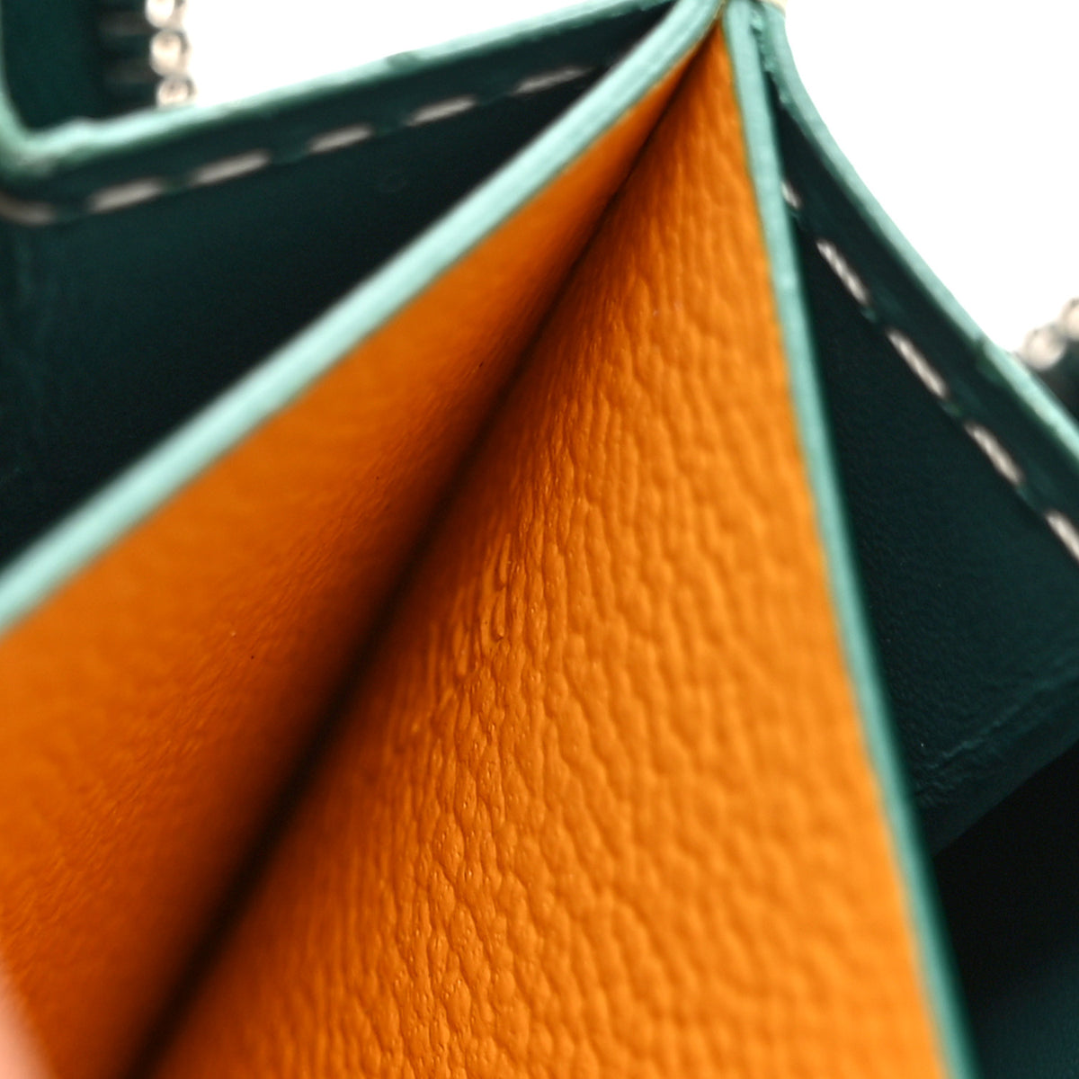 Goyardine Matignon PM Wallet Green