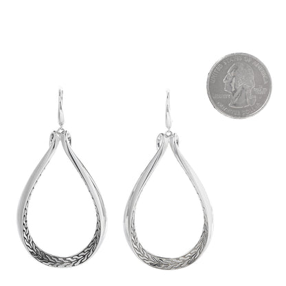 John Hardy JOHN HARDY Sterling Silver Asli Classic Chain Link Drop Earrings 2 of 4
