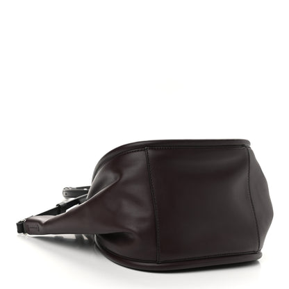 Proenza Schouler Calfskin Small Ruched Tote Chocolate Plum 4 of 13