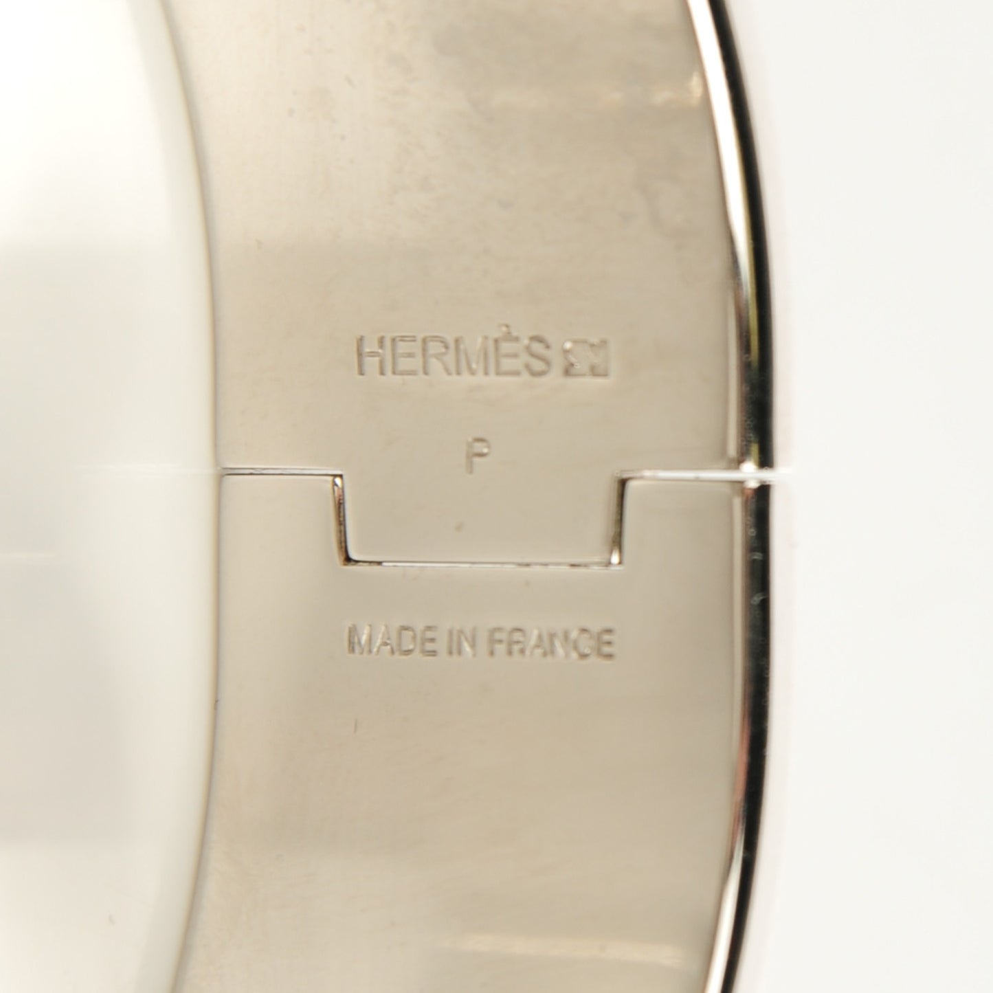 Enamel Wide Clic Clac H Bracelet PM Ardoise