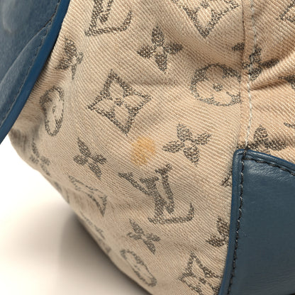 Louis Vuitton Denim Speedy Round GM Blue 15 of 16
