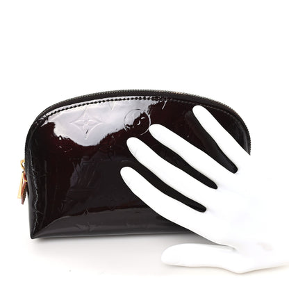 Louis Vuitton Vernis Cosmetic Pouch Amarante 2 of 6