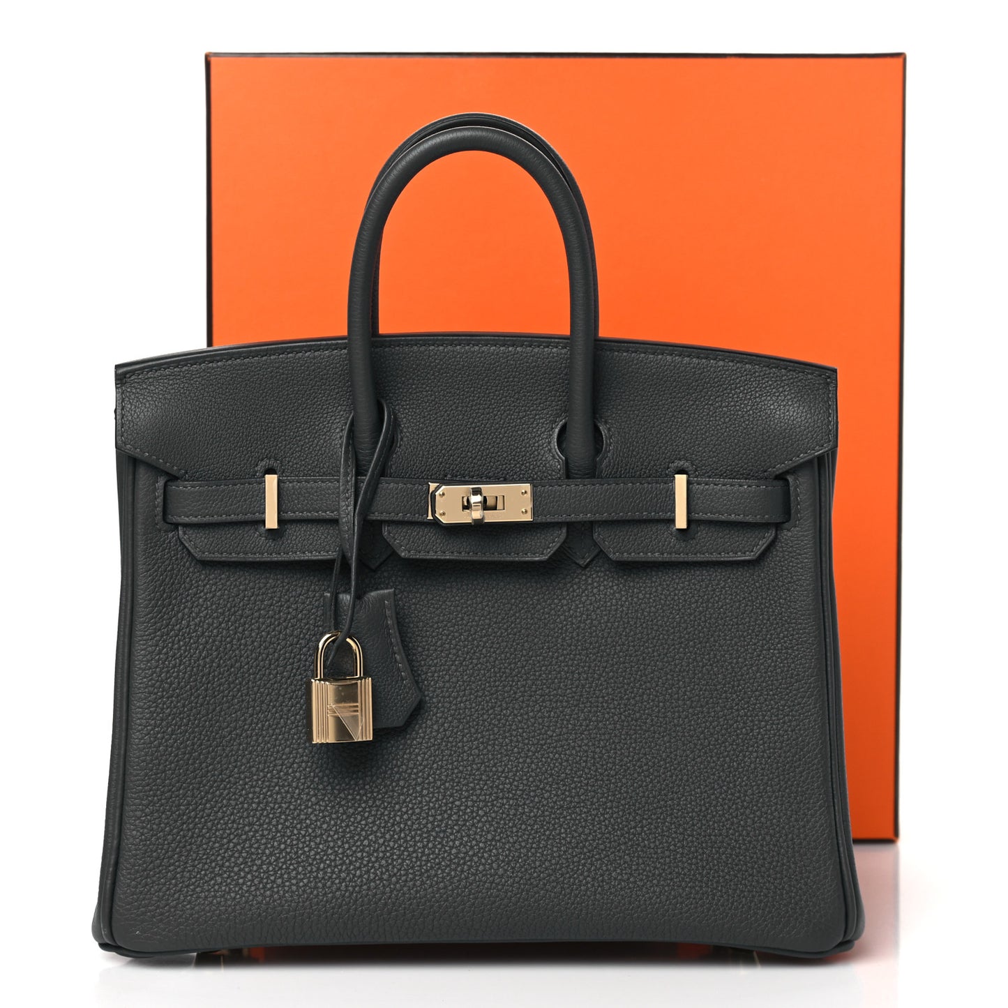 Togo Birkin 25 Gris Misty
