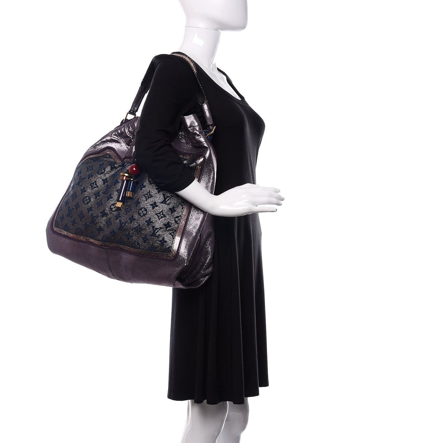 Monogram Lurex Bluebird