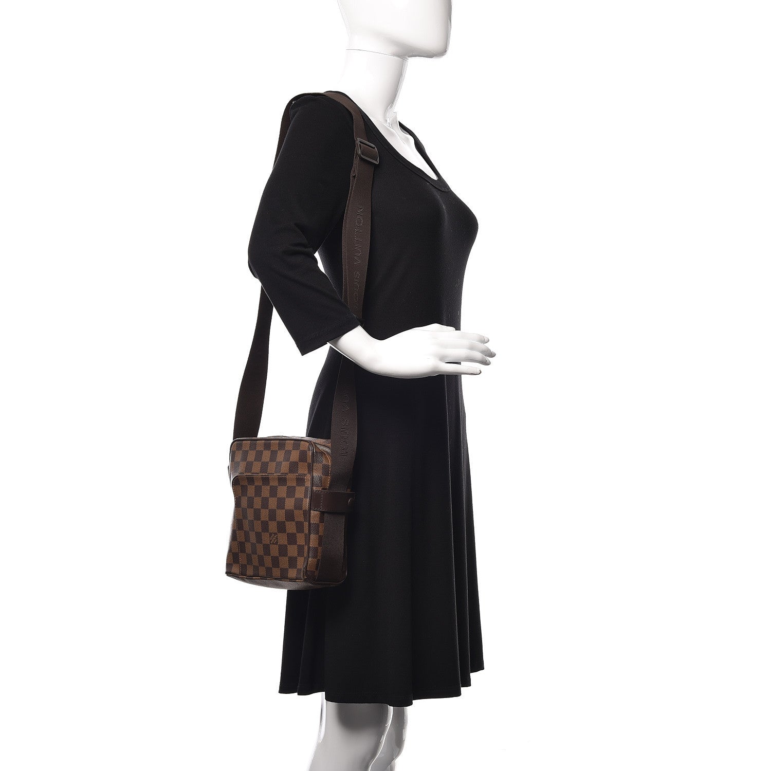 Louis Vuitton Damier Ebene Olav PM Messenger Bag 2 of 8