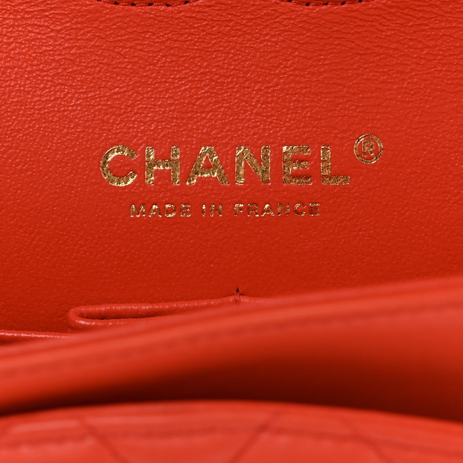 Chanel Lambskin Quilted Medium Double Flap Red 6 of 12