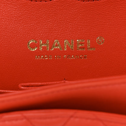 Chanel Lambskin Quilted Medium Double Flap Red 6 of 12