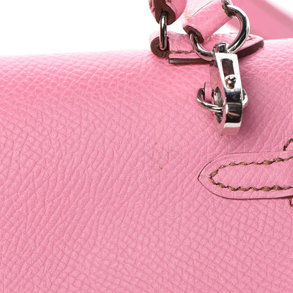 Hermes Epsom Tiny Kelly Sellier 5P Pink 19 of 35
