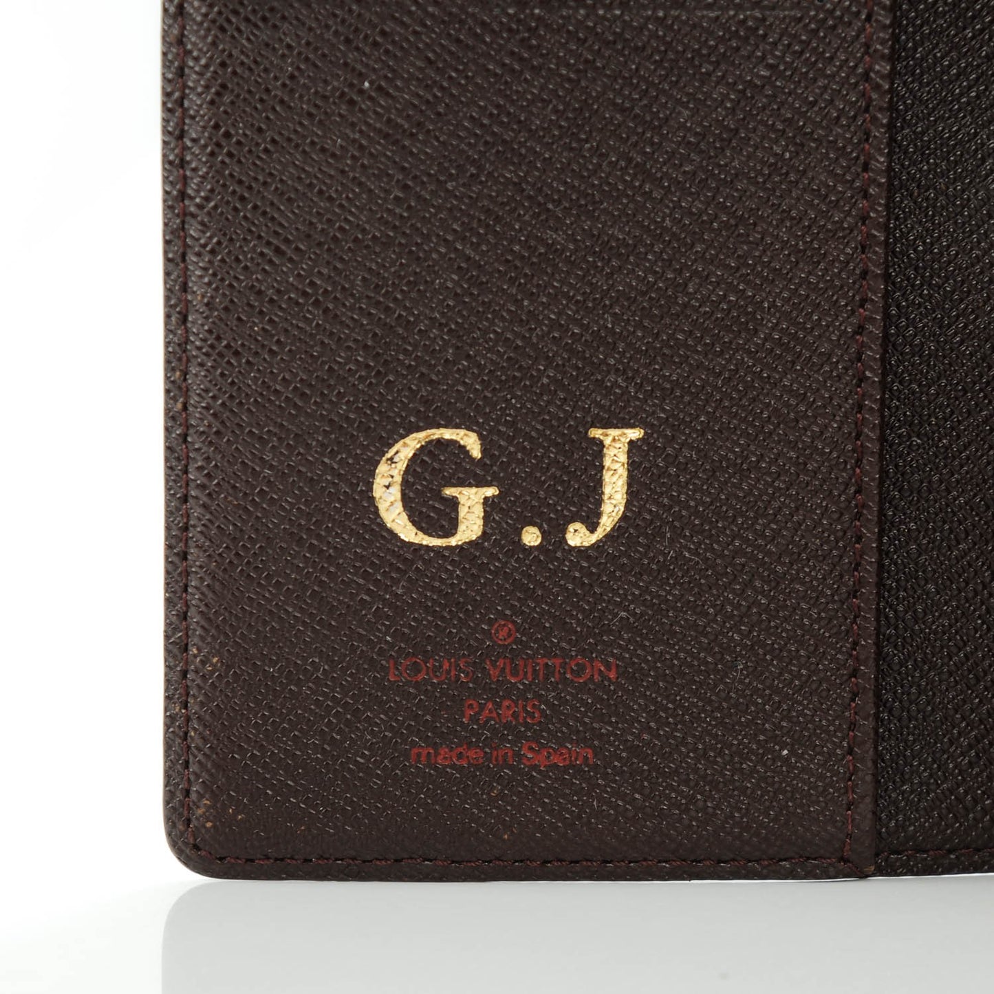 Damier Ebene Small Ring Agenda Cover