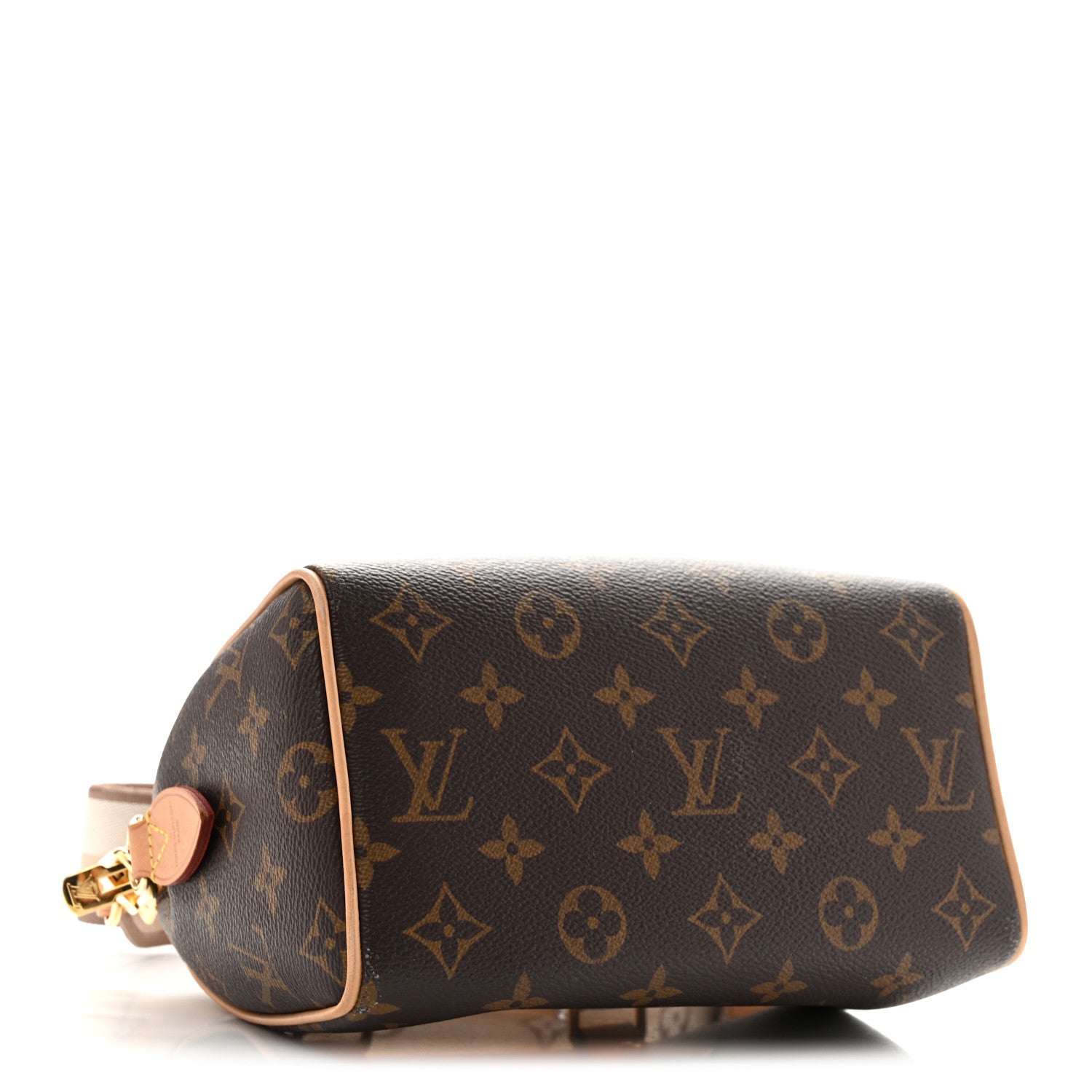 Louis Vuitton Monogram Speedy Bandouliere 20 Beige 4 of 13