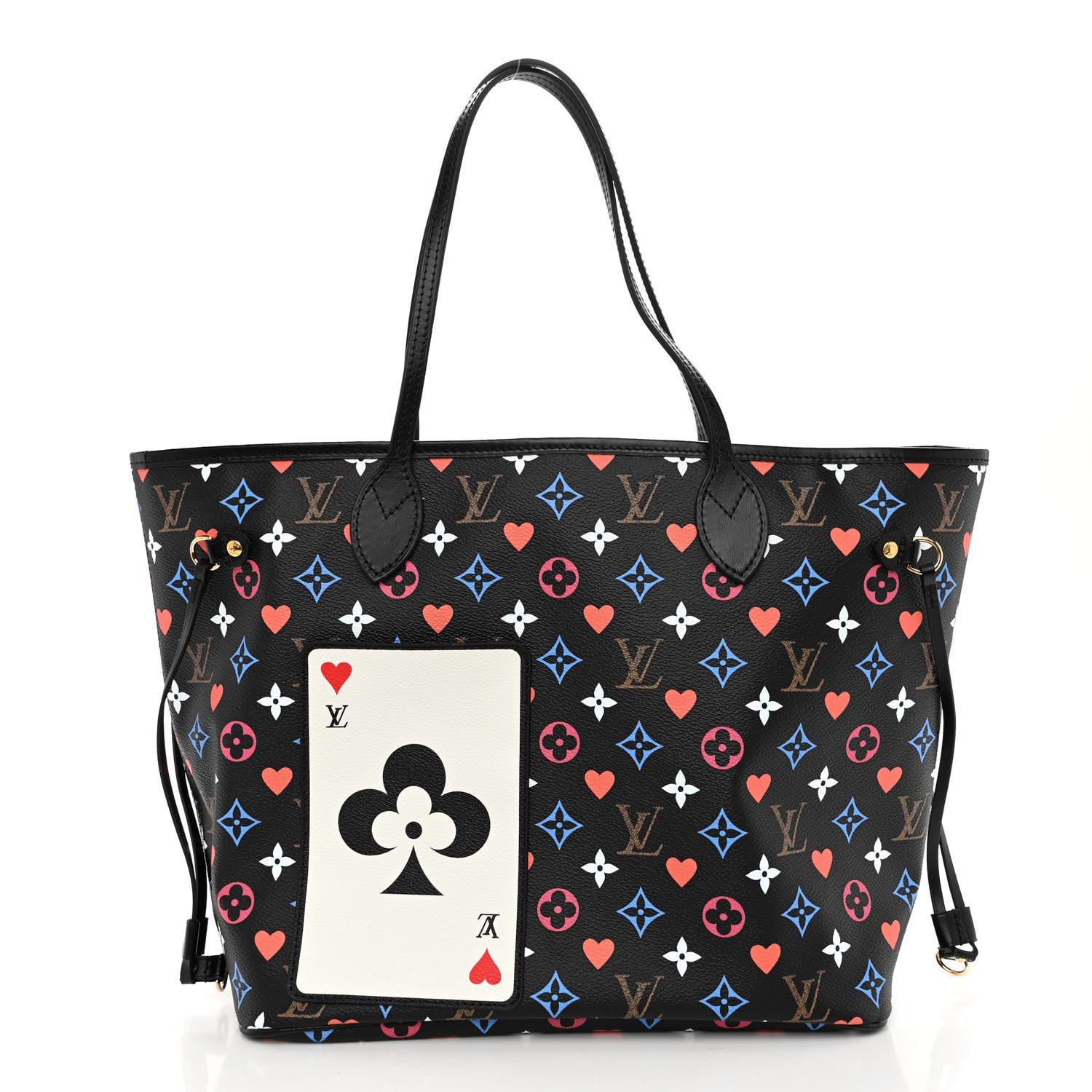 Louis Vuitton Game On Neverfull MM Black 3 of 10