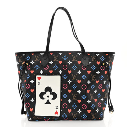 Louis Vuitton Game On Neverfull MM Black 3 of 10