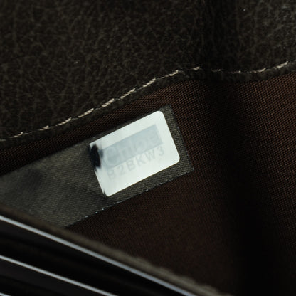 Chloe Grained Calfskin Paraty Long Zip Around Wallet Rock 8 of 8