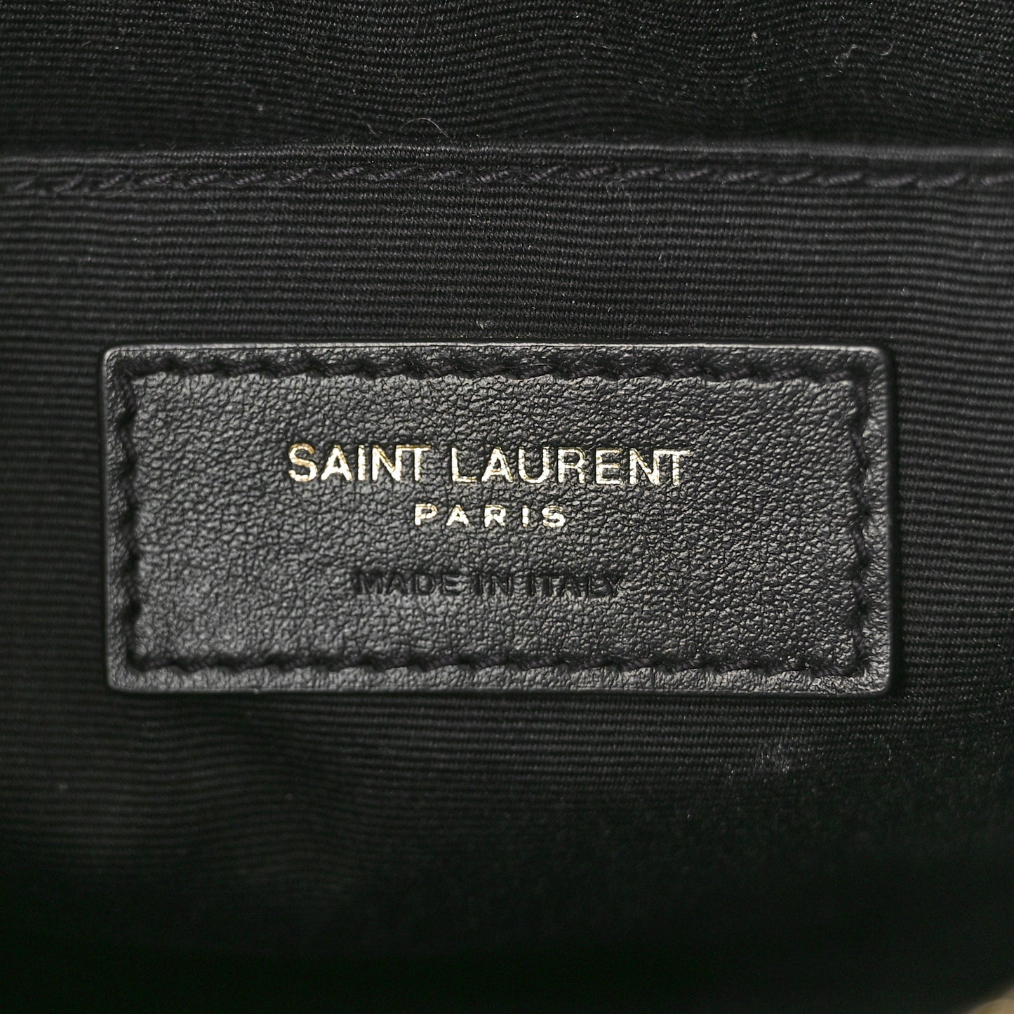 Calfskin Matelasse Monogram Lou Camera Bag Black