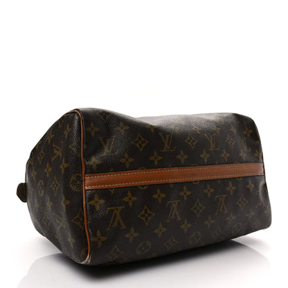Louis Vuitton Monogram French Company Speedy 30 3 of 15