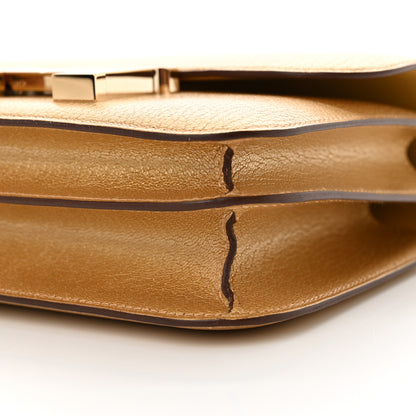 Hermes Metallic Chevre Chamkilight Constance 18 Doré 11 of 12