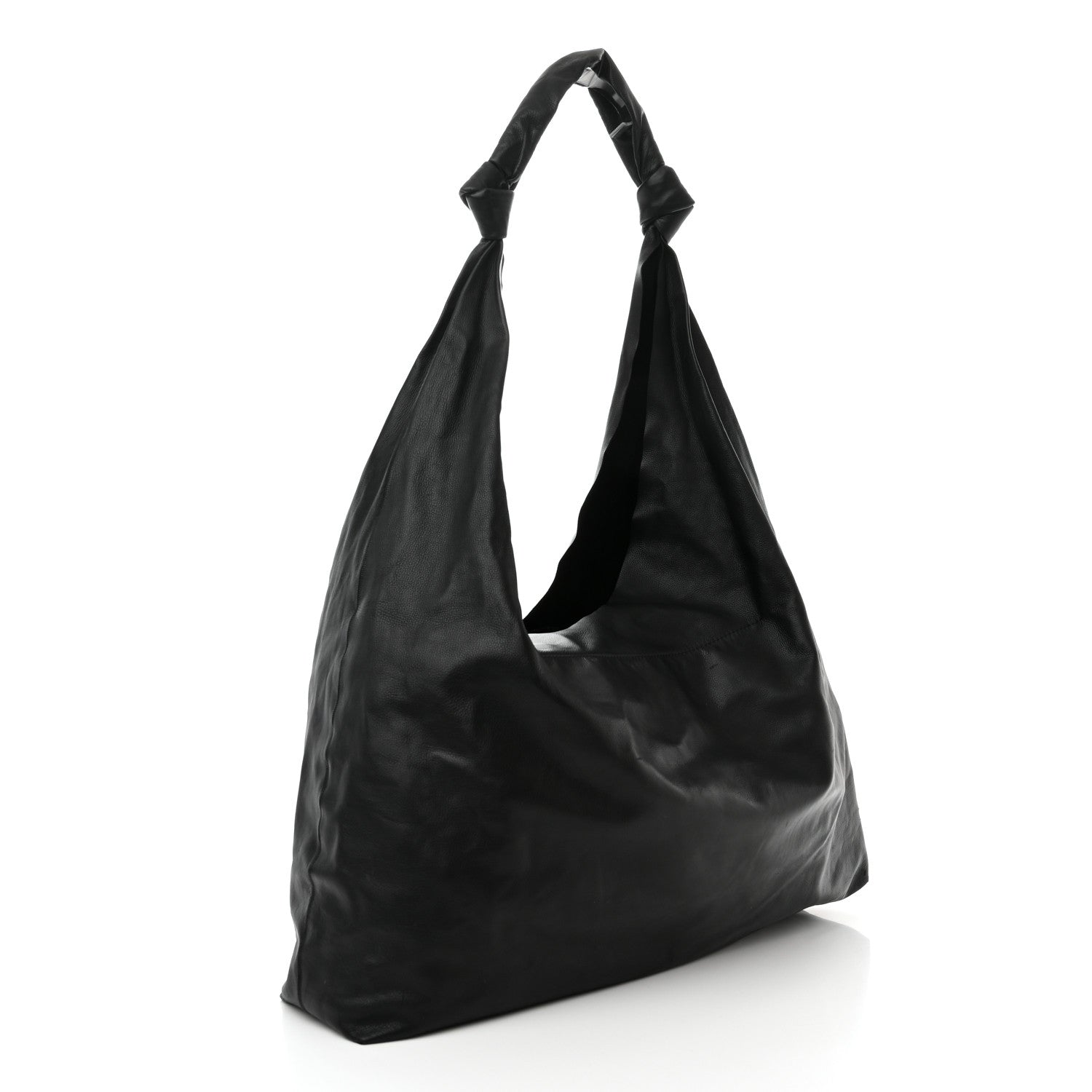 The Row Grained Calfskin Bindle Two Bag Black 3 of 9