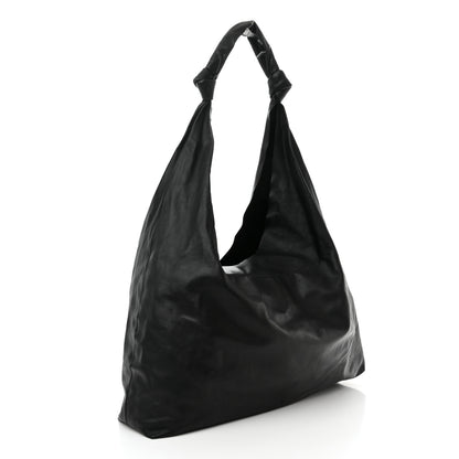 The Row Grained Calfskin Bindle Two Bag Black 3 of 9