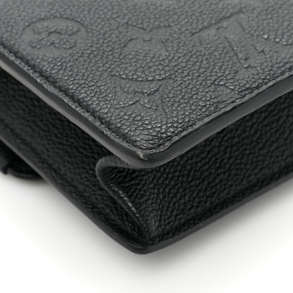 Louis Vuitton Empreinte Vavin Chain Wallet Black 17 of 19