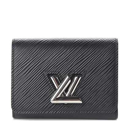 Louis Vuitton Epi Twist Compact Wallet Black 1 of 6