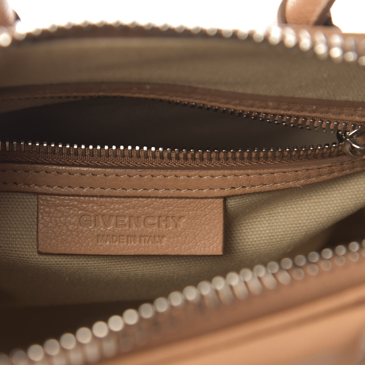 Givenchy Sugar Goatskin Mini Antigona Medium Beige 6 of 10
