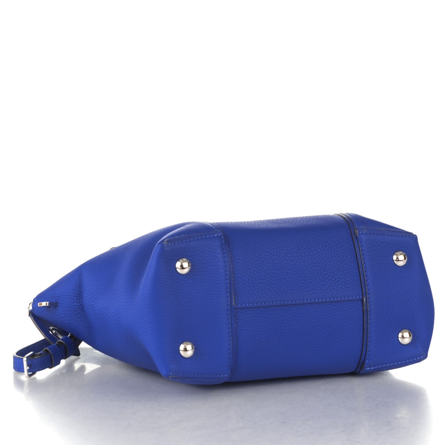 Louis Vuitton Cuir Taurillon Soft Lockit PM Outremer 4 of 9