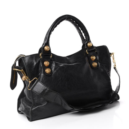 Balenciaga Agneau Giant 21 Gold Hardware City Black 3 of 13