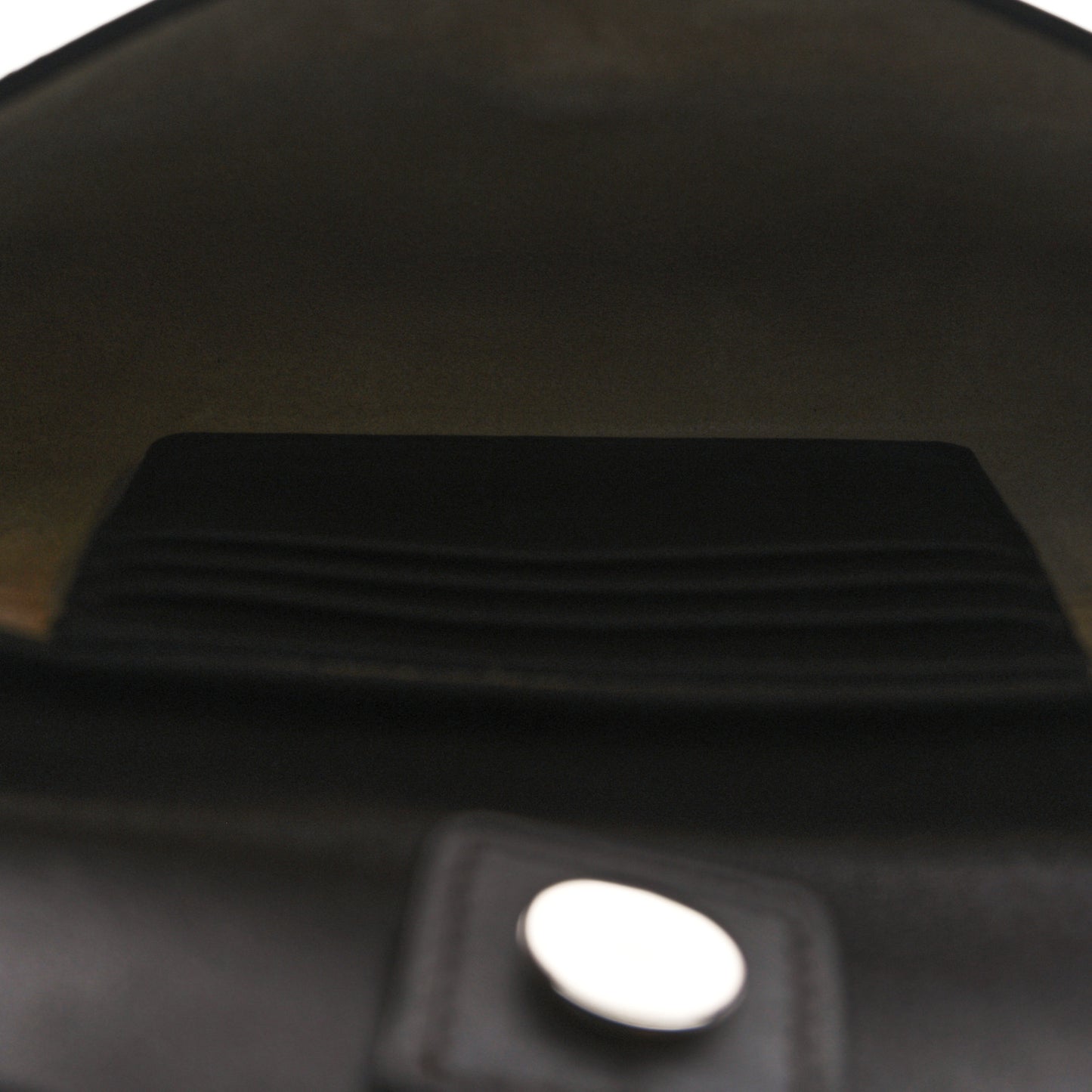 Suede Calfskin Mini Faye Shoulder Bag Carbon Brown