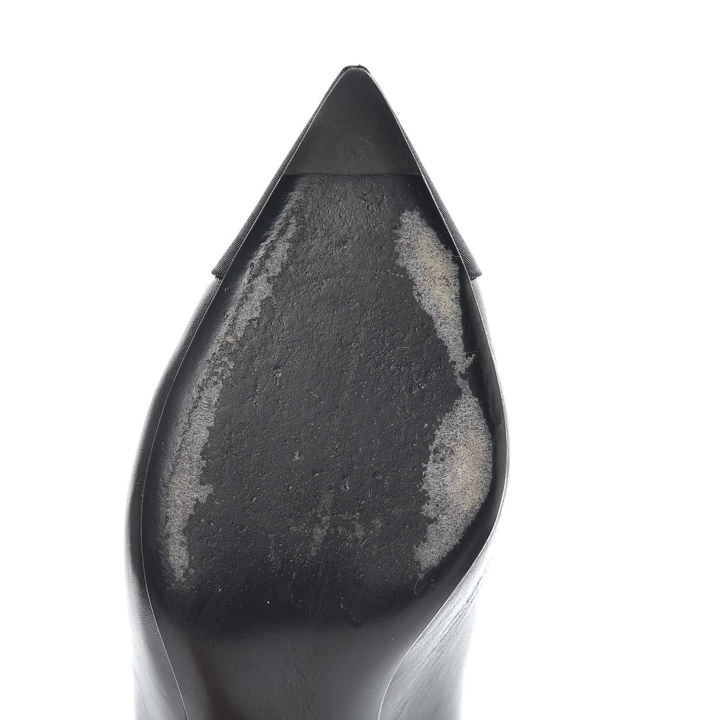 Lambskin CC Cap Toe Pumps 36 Black