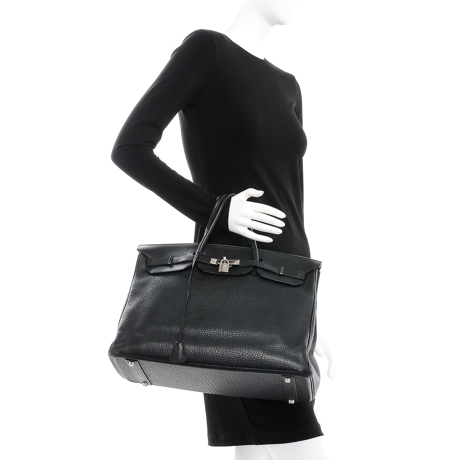 Hermes Fjord Birkin 40 Black 2 of 37