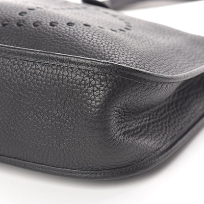 Hermes Taurillon Clemence Evelyne GM Black 10 of 11