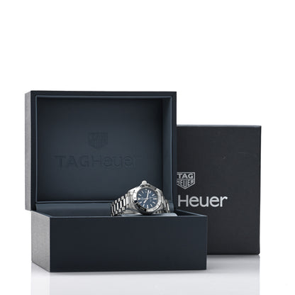 Tag Heuer Stainless Steel 27mm Aquaracer Lady Quartz Watch Blue WBD1412 5 of 5